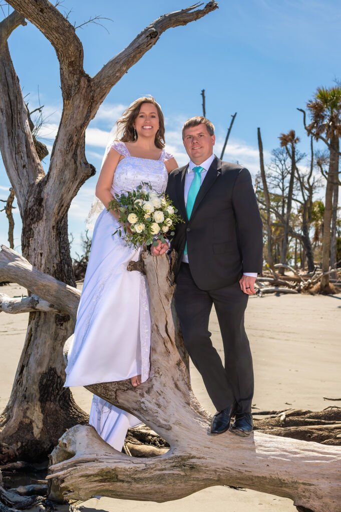 hunting island wedding